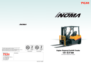 Frontstapler Diesel TCM FD 35 T 3 S Inoma