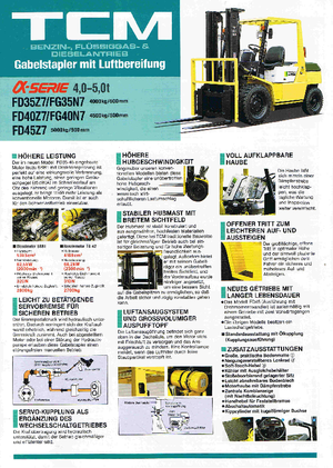 Frontstapler Diesel TCM FD 45 Z 7