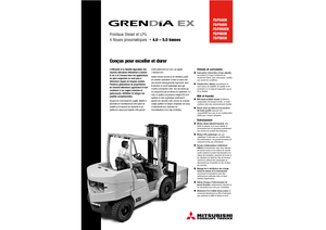 Frontstapler Diesel Mitsubishi FD 40 N