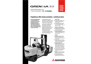 Frontstapler Diesel Mitsubishi FD 40 N