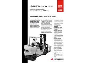 Frontstapler Diesel Mitsubishi FD 40 N