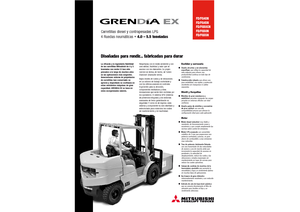 Frontstapler Diesel Mitsubishi FD 40 N