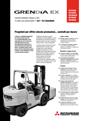 Frontstapler Diesel Mitsubishi FD 50 CN