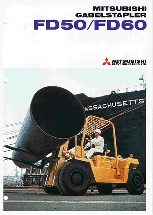 Frontstapler Diesel Mitsubishi FD 50 CT