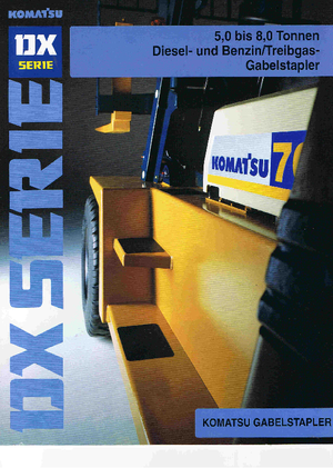 Frontstapler Diesel Komatsu FD 80-6