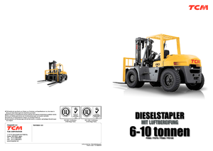 Frontstapler Diesel TCM FD 100-2