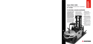 Frontstapler Diesel Mitsubishi FD100N