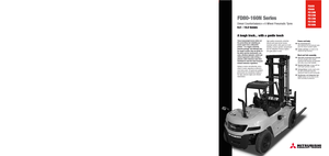 Frontstapler Diesel Mitsubishi FD100N