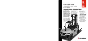 Frontstapler Diesel Mitsubishi FD100N