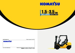 Frontstapler Diesel Komatsu FD 20 T 14
