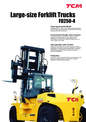 Geländestapler TCM FD 250-4