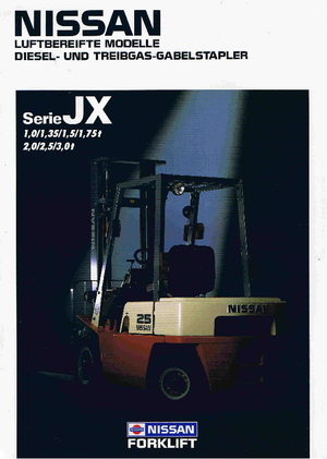 Frontstapler Diesel Nissan FJ 01 A 18 U