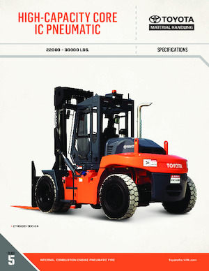 Frontstapler Diesel Toyota 2THD280-24