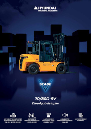 Frontstapler Diesel Hyundai 70D-9V