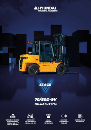 Frontstapler Diesel Hyundai 70D-9V