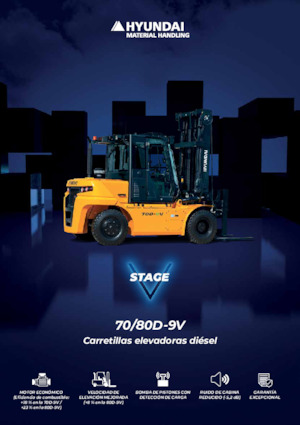 Frontstapler Diesel Hyundai 70D-9V