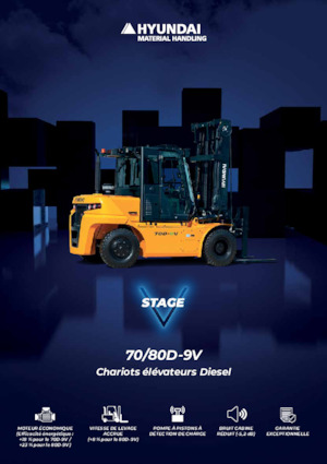 Frontstapler Diesel Hyundai 70D-9V