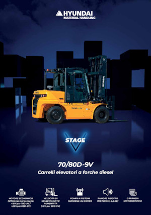 Frontstapler Diesel Hyundai 70D-9V