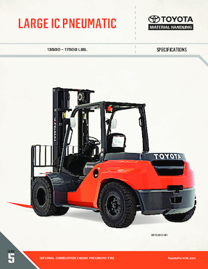 Frontstapler Diesel Toyota 8FD80U