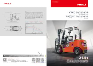Frontstapler Diesel Heli CPCD25