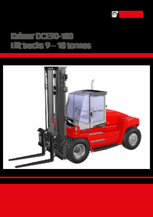 Frontstapler Diesel Kalmar DCE 160-9