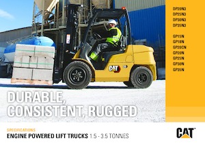 Frontstapler Diesel Caterpillar DP25N3