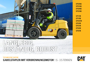 Frontstapler Diesel Caterpillar DP25N3