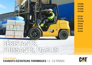 Frontstapler Diesel Caterpillar DP30N3