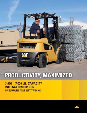 Frontstapler Diesel Caterpillar DP33N