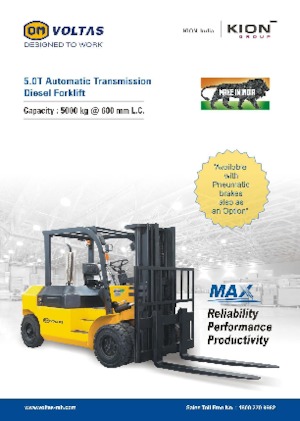 Frontstapler Diesel OM DVX 506 AT MAX