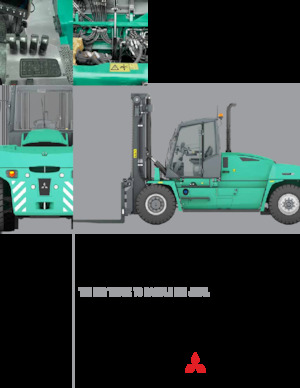 Frontstapler Diesel Mitsubishi FD160L6P