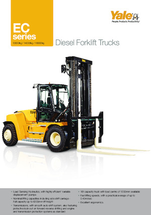 Frontstapler Diesel Yale GDP 160EC12