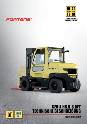 Frontstapler Diesel Hyster H7.0FTS 9