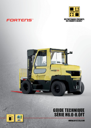 Frontstapler Diesel Hyster H7.0FTS 9
