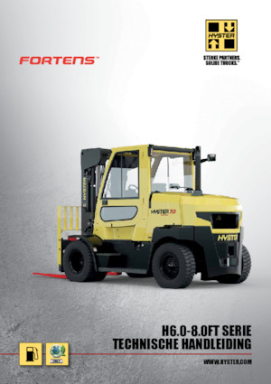 Frontstapler Diesel Hyster H7.0FTS 9
