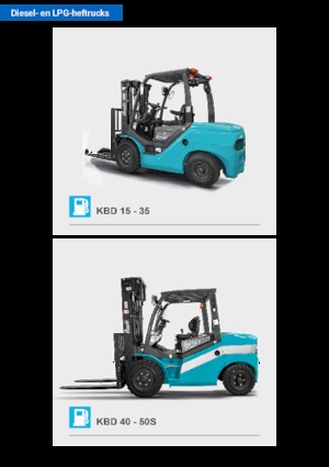 Frontstapler Diesel Baoli KBD 25