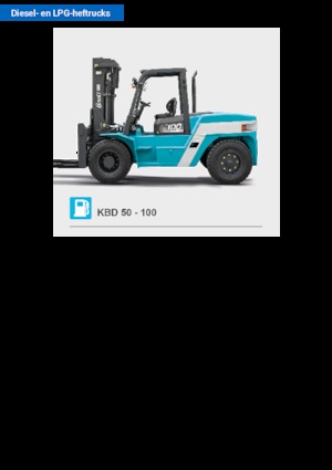 Frontstapler Diesel Baoli KBD 100