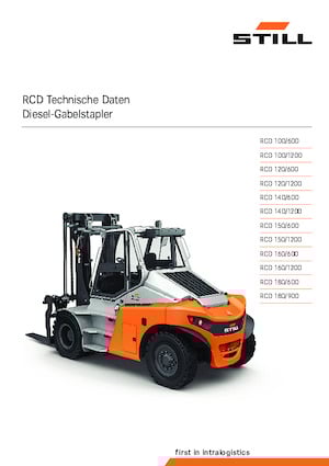 Frontstapler Diesel Still RCD 160/1200