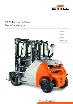 Frontstapler Diesel Still RX 70-80