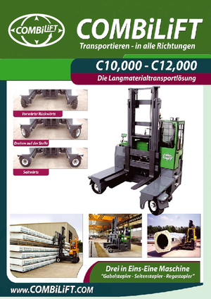 Mehrwege-Gabelstapler Diesel Combi-Lift C 12000