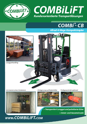 Mehrwege-Gabelstapler Diesel Combi-Lift CB 2500
