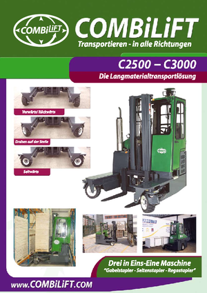 Mehrwege-Gabelstapler Elektro Combi-Lift C 3000