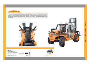 Explosionsgeschützte Frontstapler Diesel OMG Ergos 25 D-EX