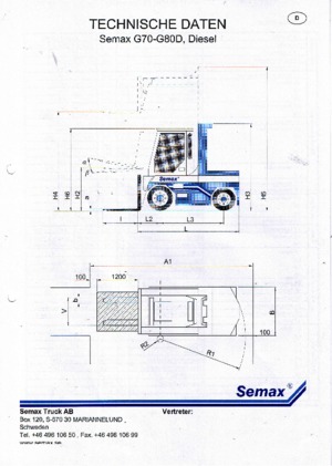 Teleskopen starr Semax G 70 L-D