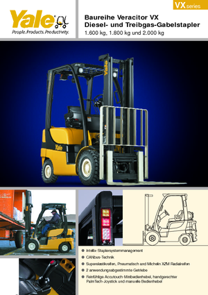 Frontstapler Diesel Yale GDP 20VX