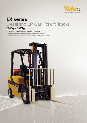 Frontstapler Diesel Yale GDP 20 LX