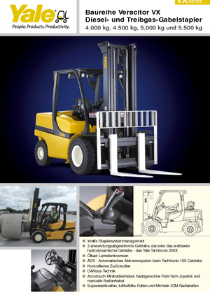 Frontstapler Diesel Yale GDP 40 VX 5