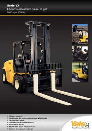 Frontstapler Diesel Yale GDP 80 DC