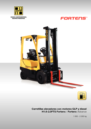 Frontstapler Diesel Hyster H1.6FT