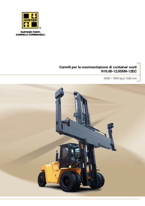 Frontstapler Diesel Hyster H10.00XM 12EC